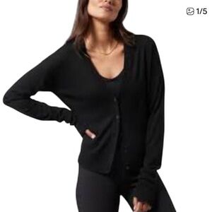NWOT Athleta Lightweight Wool Blend Cardigan